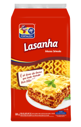 Embalagem de Fortaleza Sêmola Lasanha 500g
