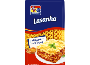 Embalagem Fortaleza Sêmola com Ovos Lasanha 500g