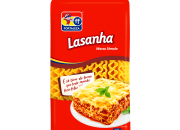 Embalagem Fortaleza Sêmola Lasanha 500g