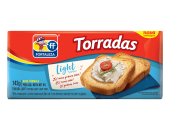 Embalagem Fortaleza Torrada Light 142g
