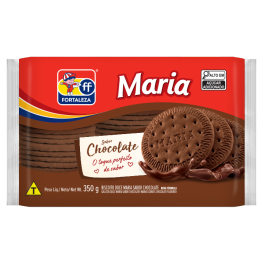 Embalagem de Biscoito Doce Maria sabor Chocolate Fortaleza 350g