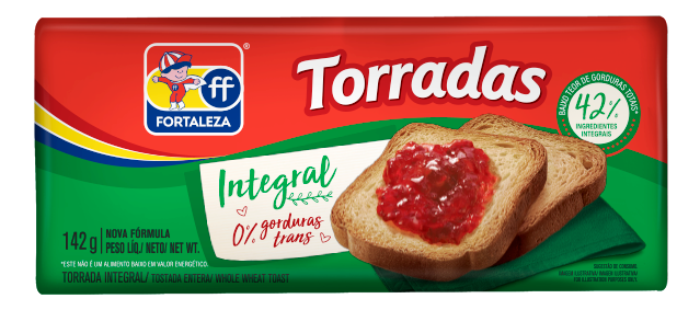 Fortaleza Torrada Integral 142g