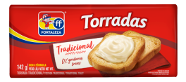 Embalagem de Fortaleza Torrada Tradicional 142g