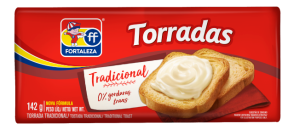 Embalagem Fortaleza Torrada Tradicional 142g