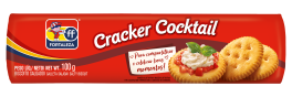 Embalagem de Fortaleza Biscoito Salgado Cracker Cocktail 100g
