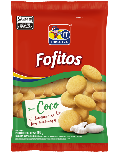 Doce sabor Coco Fofitos Fortaleza 400g