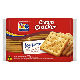 Embalagem de Fortaleza Biscoito Salgado Cream Cracker 350g
