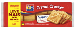 Embalagem de Fortaleza Biscoito Salgado Cream Cracker 700g