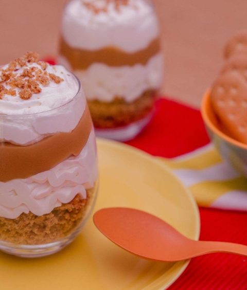 Pavê de Paçoca com Doce de Leite