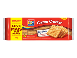 Embalagem de Fortaleza Biscoito Salgado Cream Cracker 700g