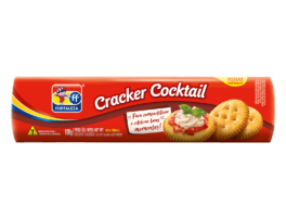 Embalagem de Fortaleza Biscoito Salgado Cracker Cocktail 100g