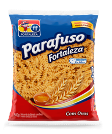 Fortaleza Sêmola com Ovos Parafuso 500g