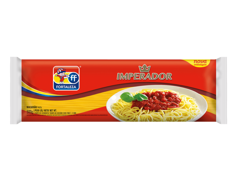 Fortaleza Pasta Imperador Espaguete 500g