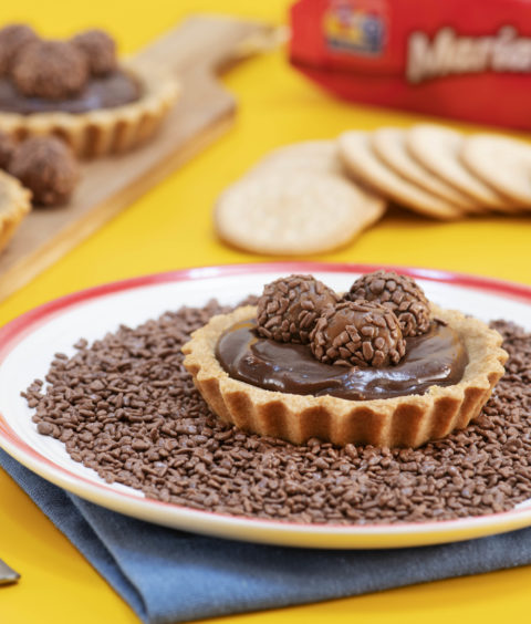 Tortinha de Brigadeiro