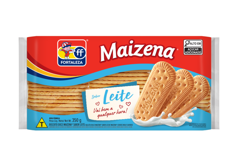 Biscoito Doce Maizena sabor Leite Fortaleza 350g