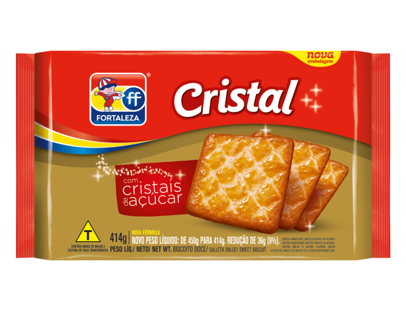 Fortaleza Galleta Dulce Cristal 414g